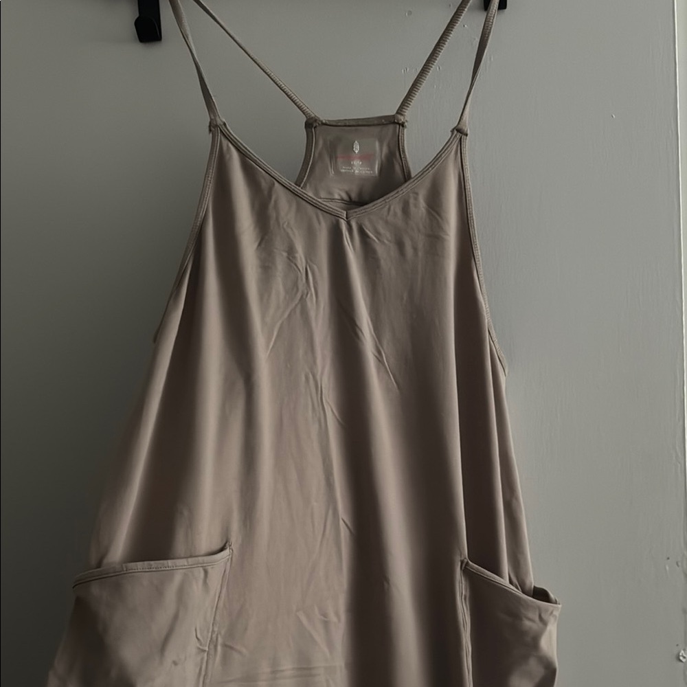 FREE PEOPLE Women's Beige Jumpsuit